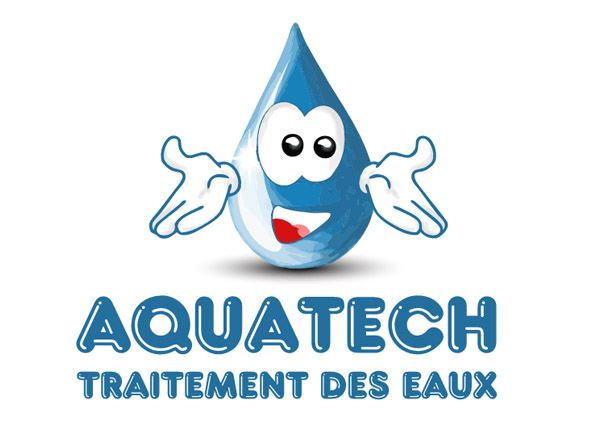 création de logo Aquatech à Namur par weaselpixel