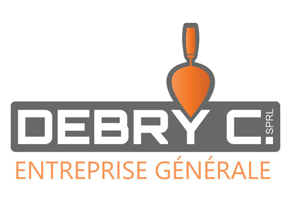 création du logo Debry entreprise du batiment à Mettet par weaselpixel