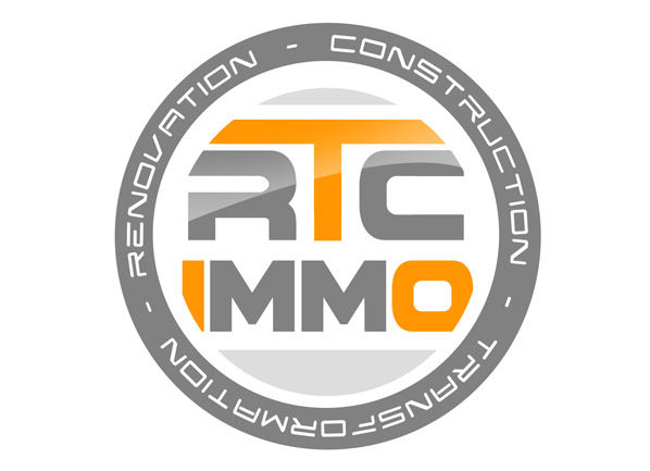 création du logo RTC Immo à Mettet par weaselpixel