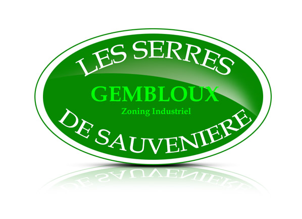 création du logo Les Serres de Sauvenière à Gembloux par weaselpixel